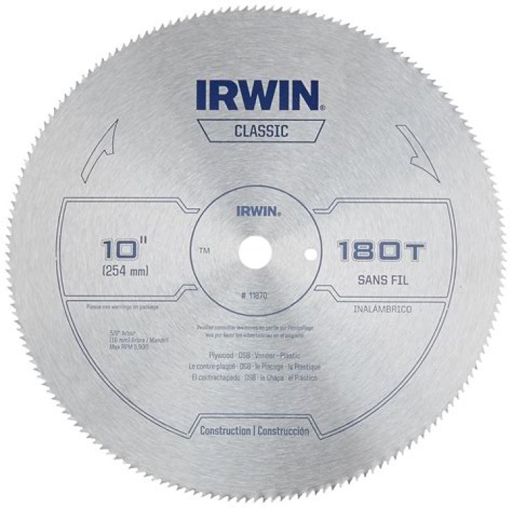 10 inch table saw blade