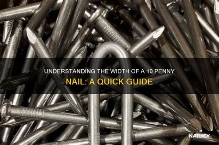 10 penny nail