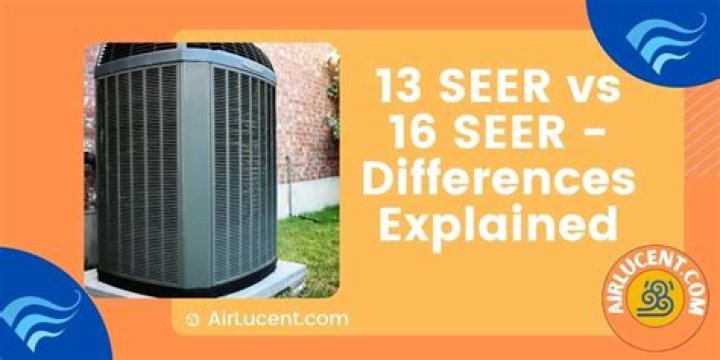 13 seer vs 16 seer