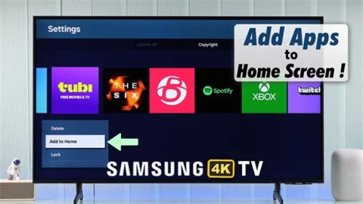 adding apps to samsung smart tv