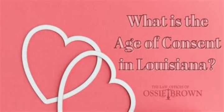 age of consent louisiana