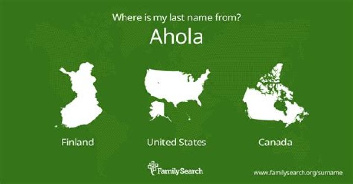ahola meaning