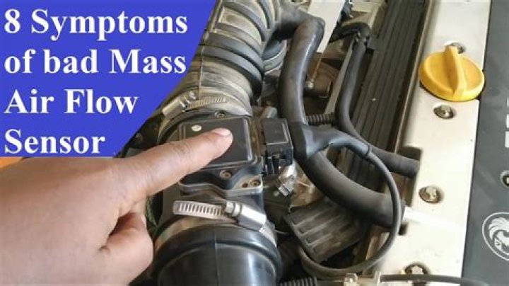bad mass air flow sensor symptoms