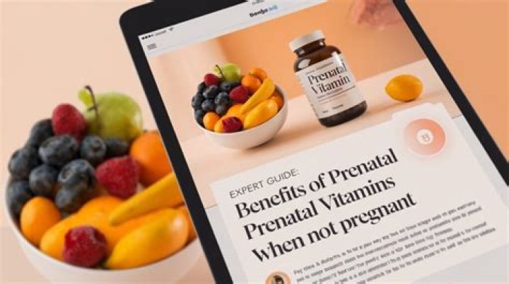 benefits of prenatal vitamins when not pregnant