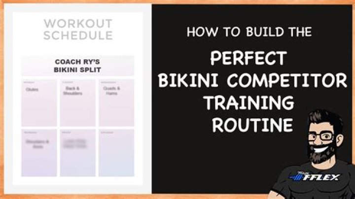 bikini competition workout plan