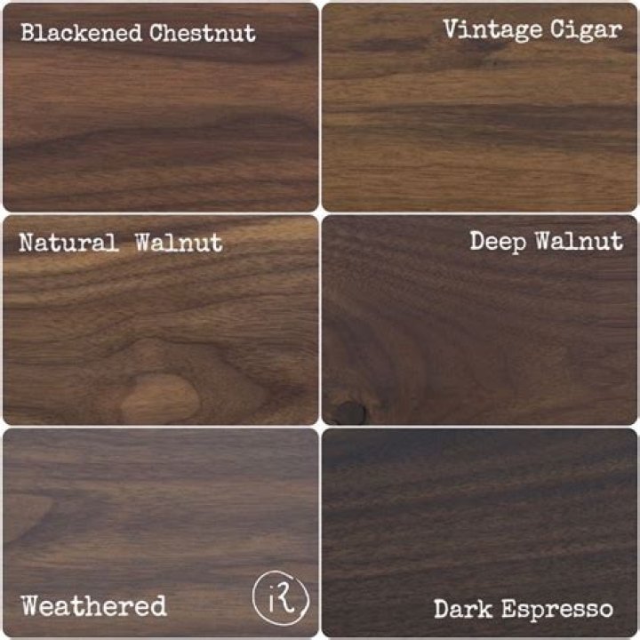 black walnut stain