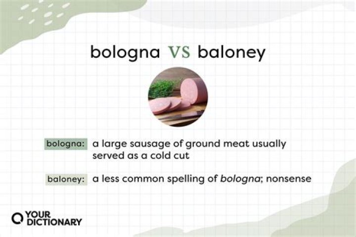 bologna or baloney