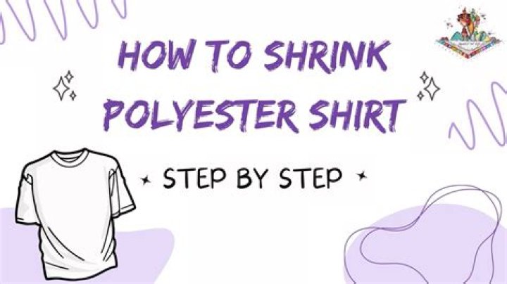 can polyester shrink