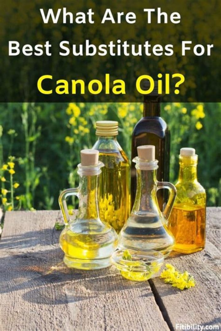 canola oil substitute baking