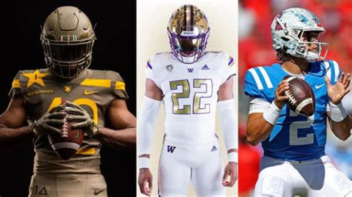 college football uniforms