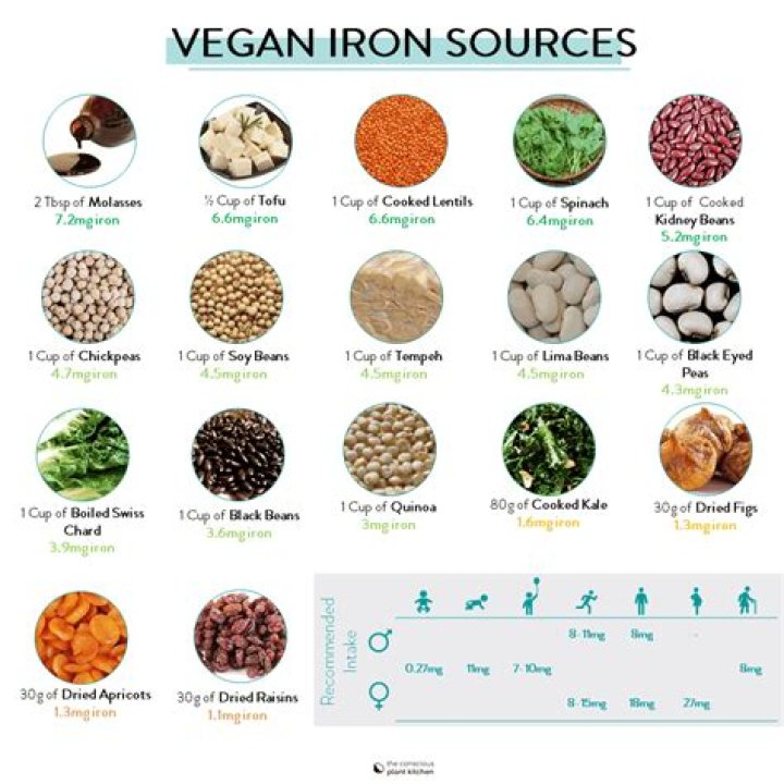 do beans have iron