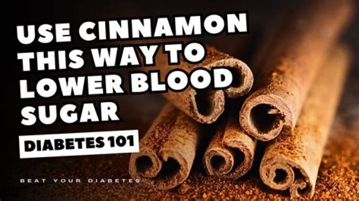 does cinnamon lower blood sugar