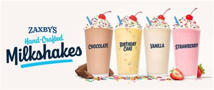 does zaxby’s have milkshakes