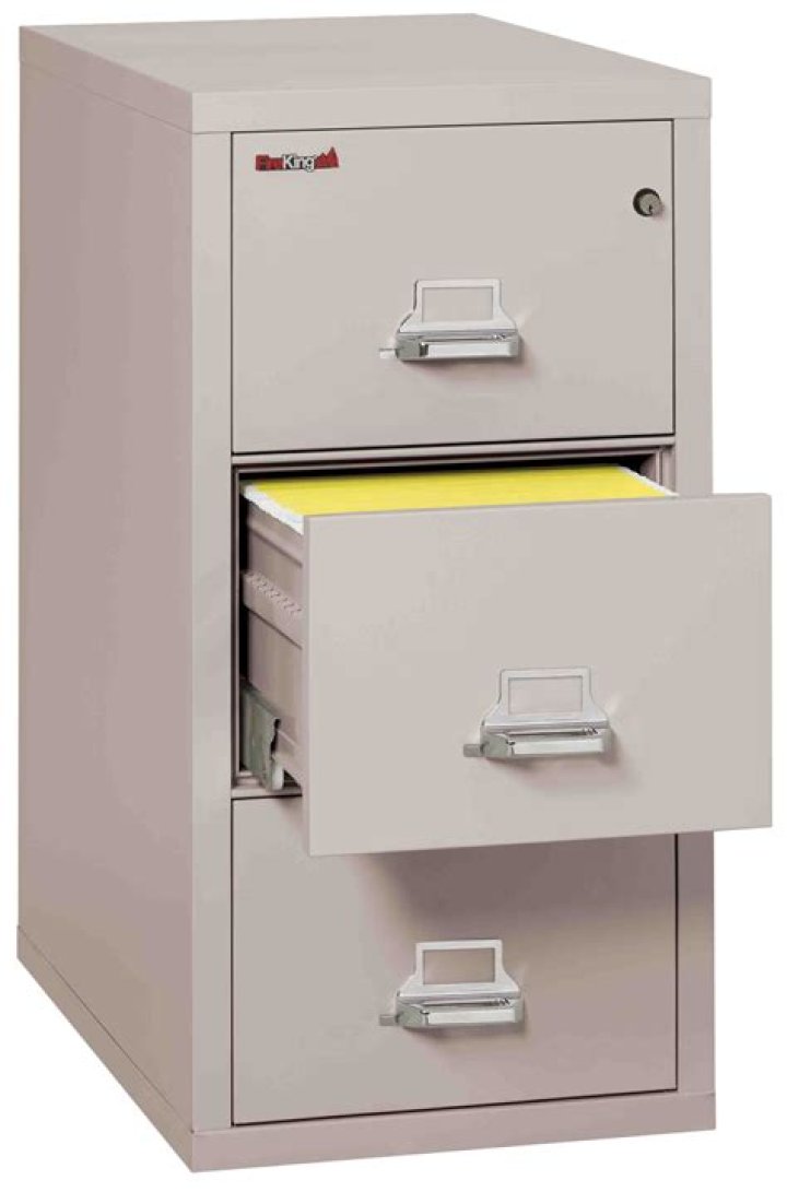 fire king file cabinet