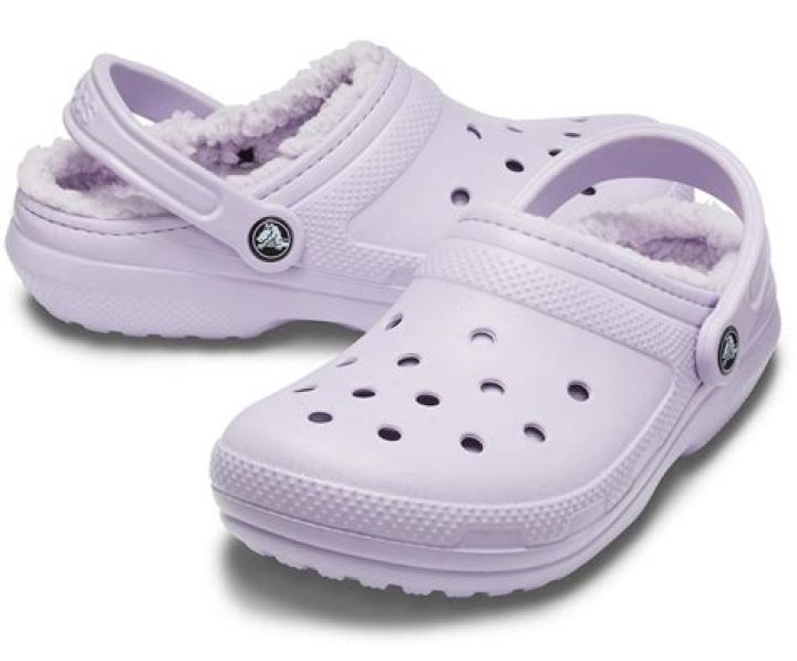 fuzzy lined crocs