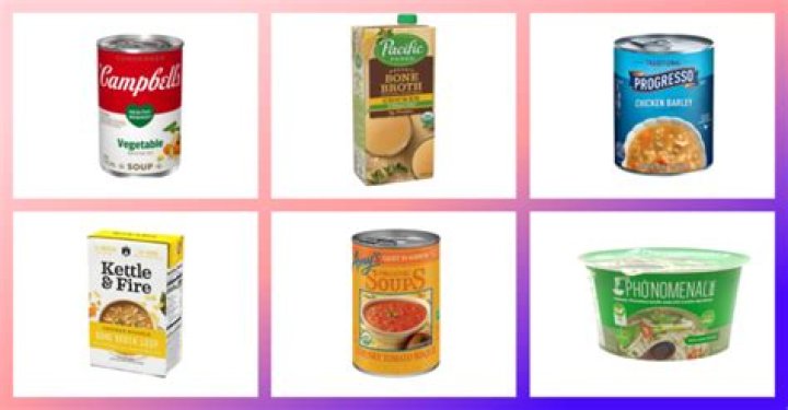 healthy canned soups