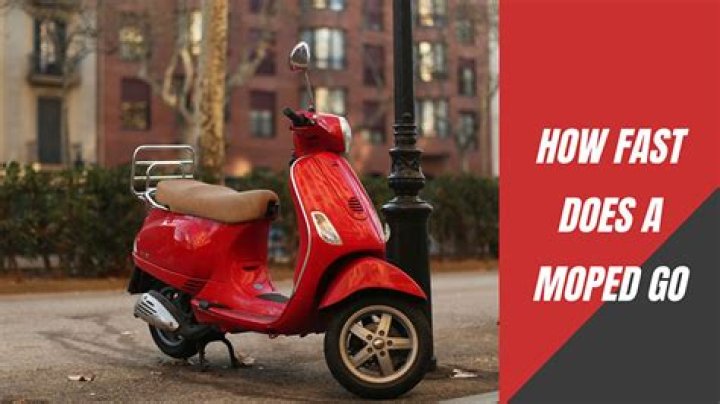 how fast do mopeds go