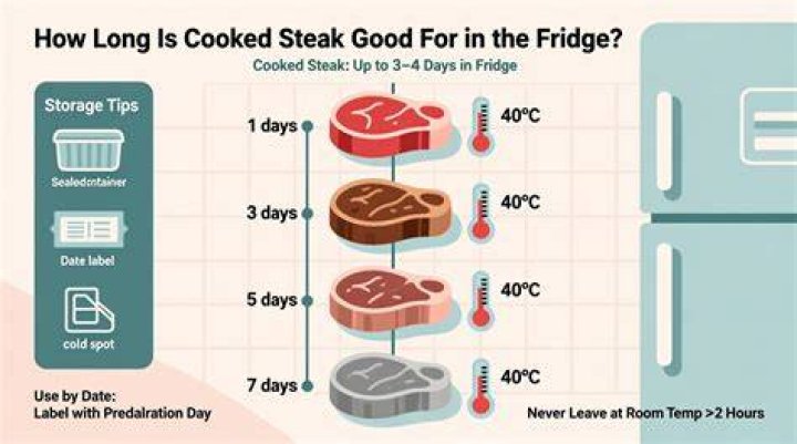 how long can raw steak stay in the fridge