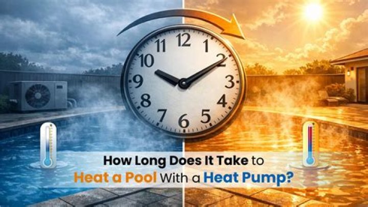 how long does it take to heat a pool