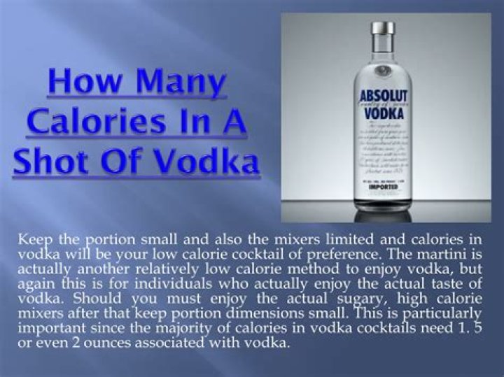 how many calories in a vodka soda