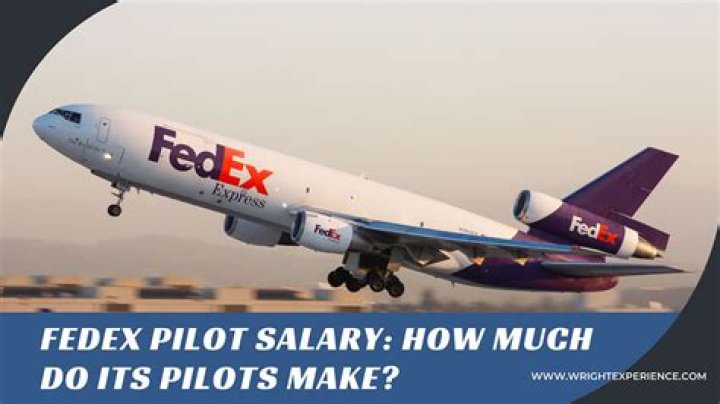 how much do fedex pilots make