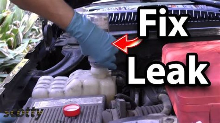 how to fix a coolant leak