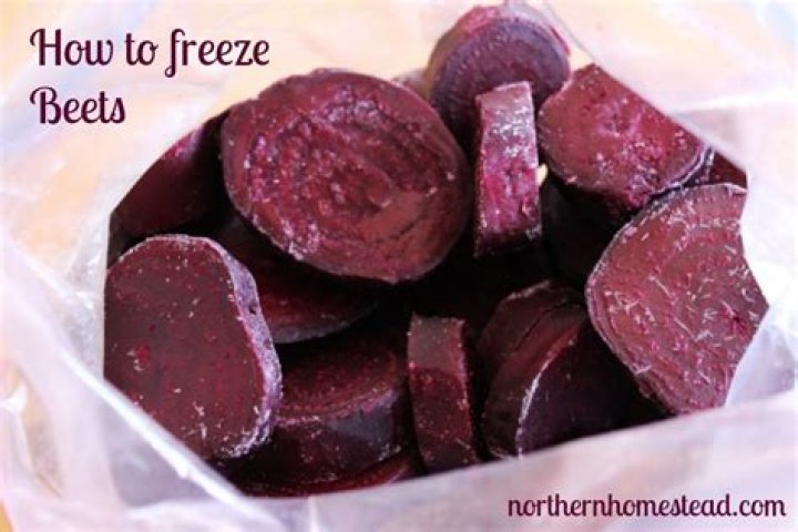 how to freeze beets