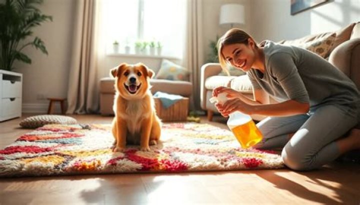 how to get dog diarrhea out of carpet