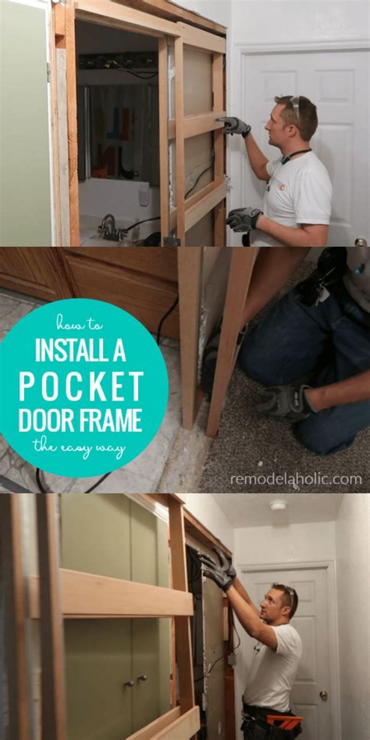 how to install a pocket door in an existing wall
