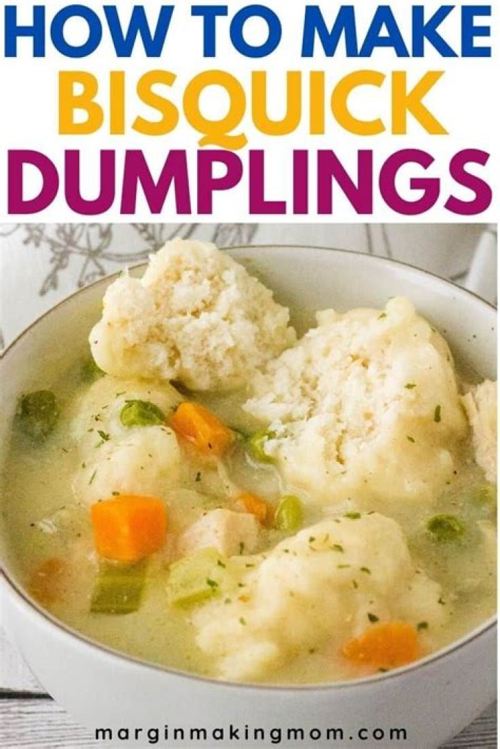 how to make bisquick dumplings
