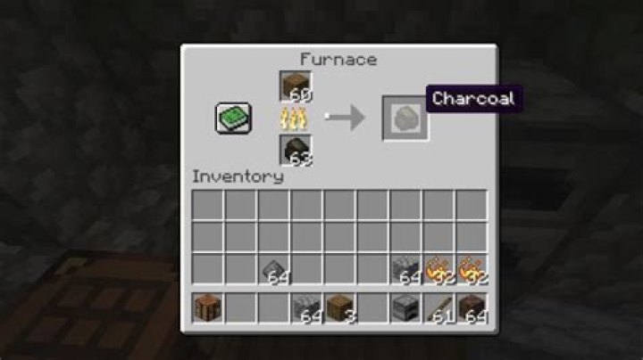 how to make charcoal minecraft