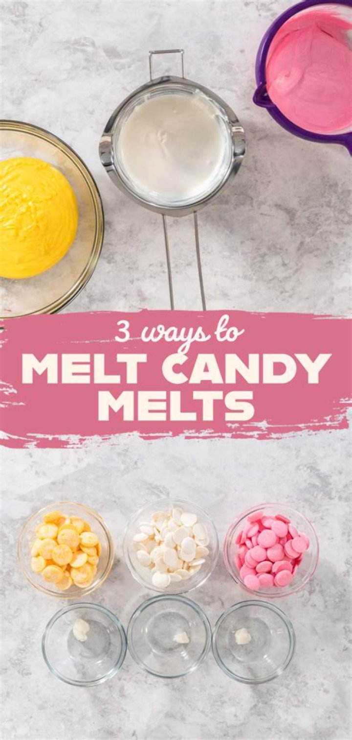 how to melt candy melts