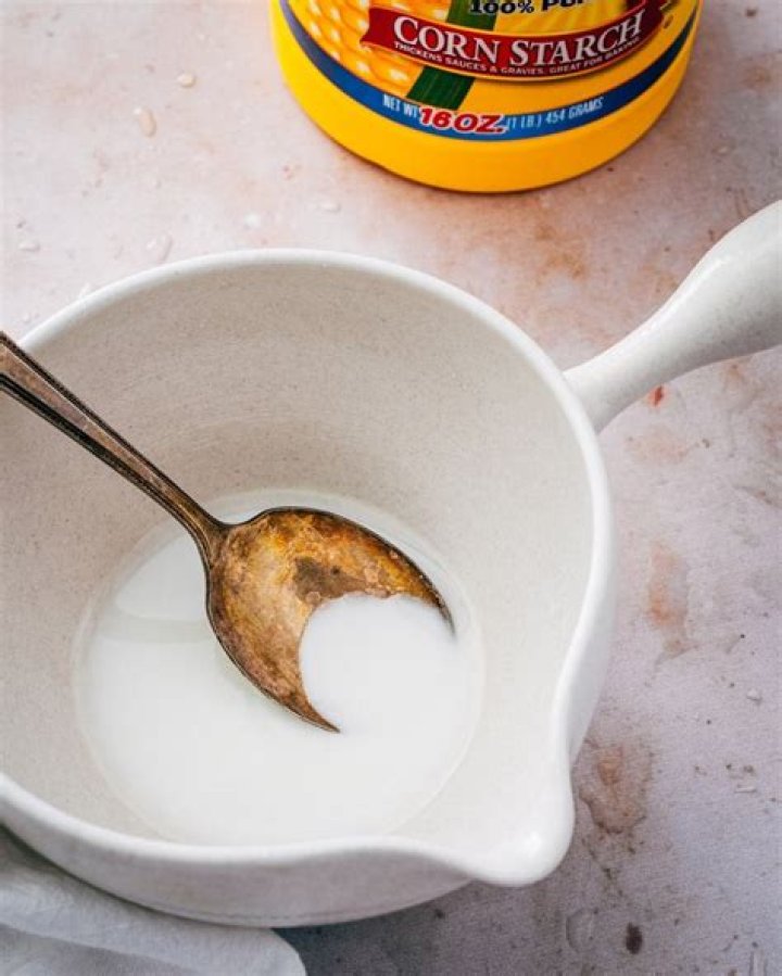 how to thicken with cornstarch
