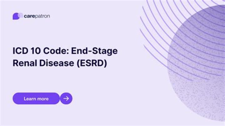 icd 10 end stage renal disease