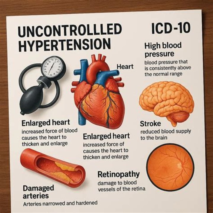 icd 10 uncontrolled hypertension