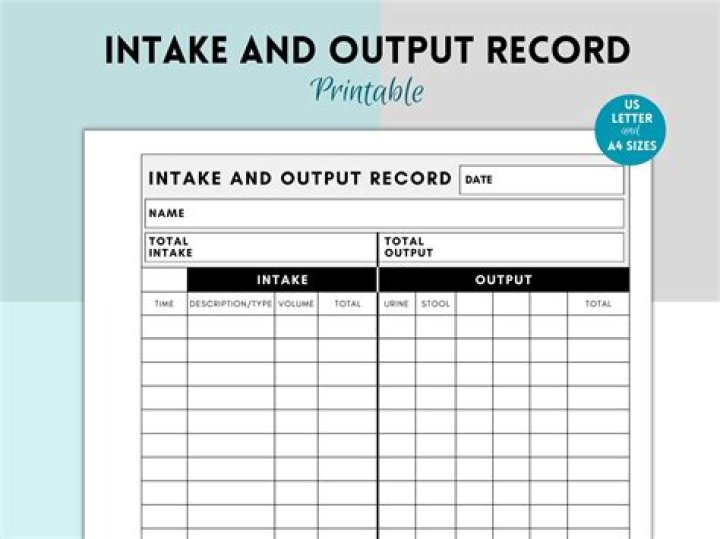 intake and output