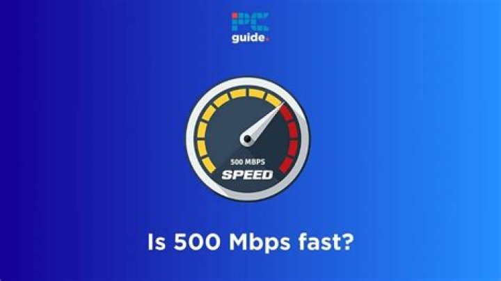 is 500 mbps fast