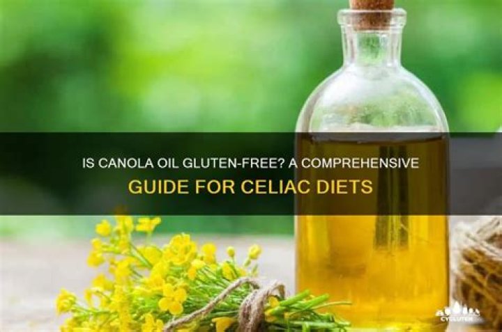 is canola oil gluten free