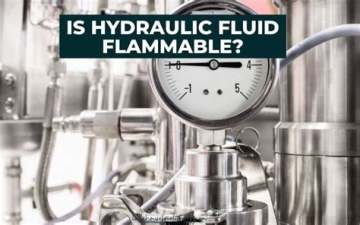 is hydraulic fluid flammable