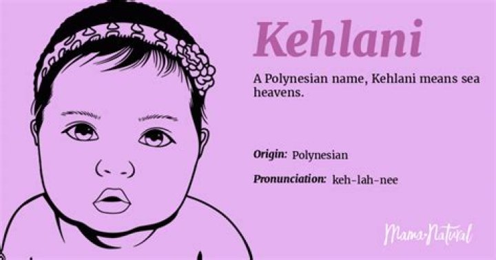 kehlani name meaning