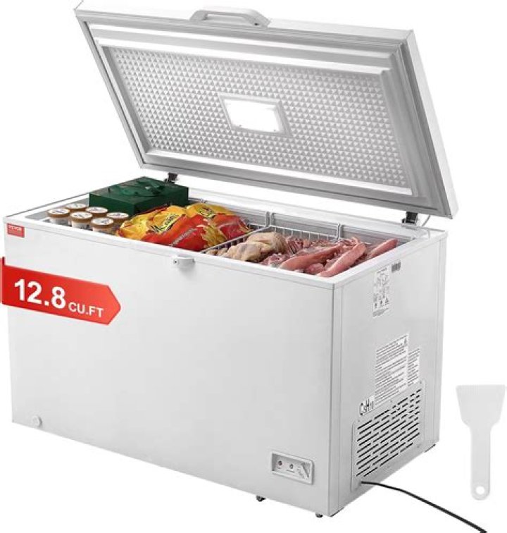 large deep freezer