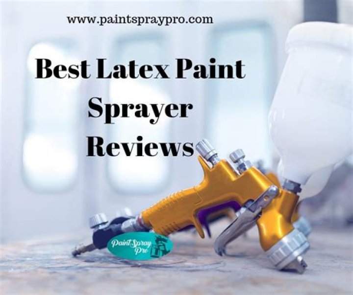 latex paint sprayer