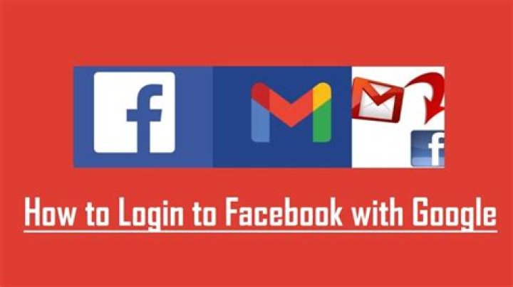 log into facebook with google