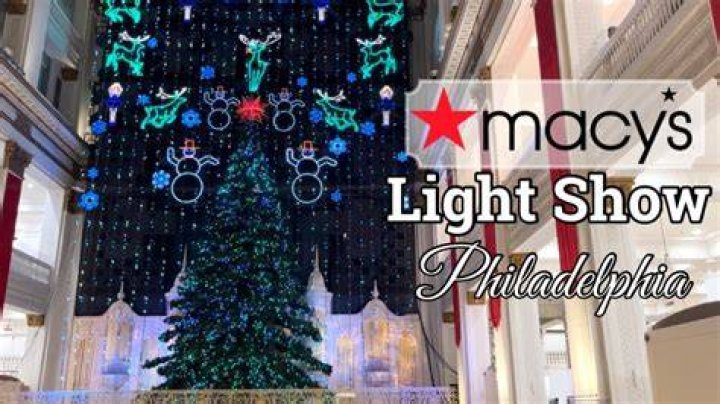 macy’s light show