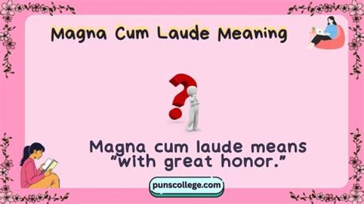 magna cumme laude meaning