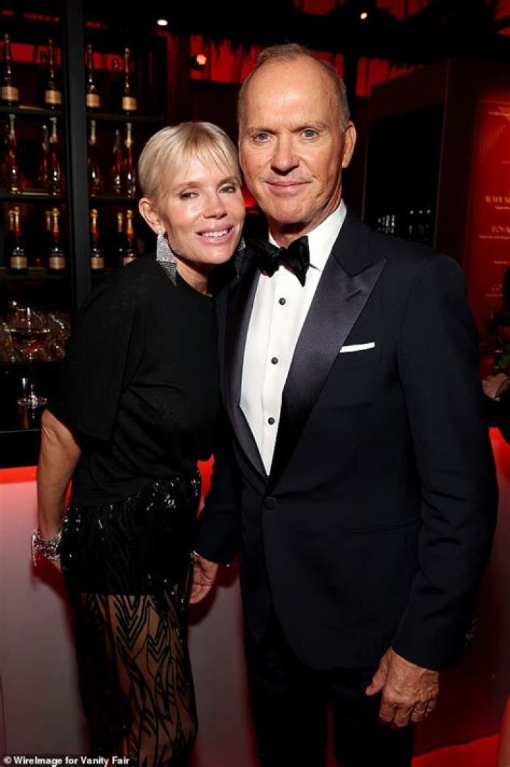 michael keaton girlfriend