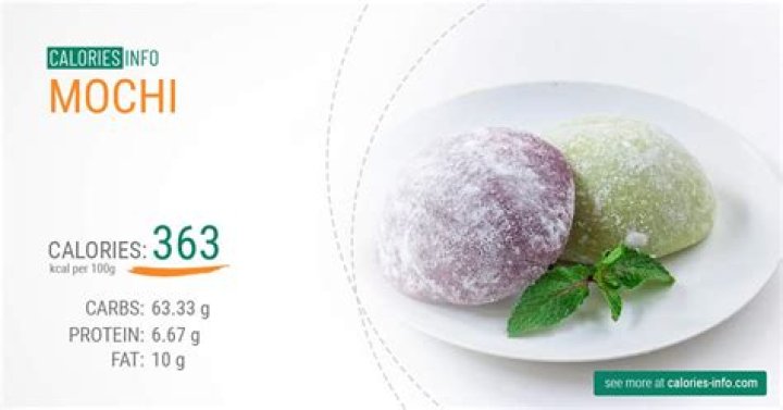 mochi calories