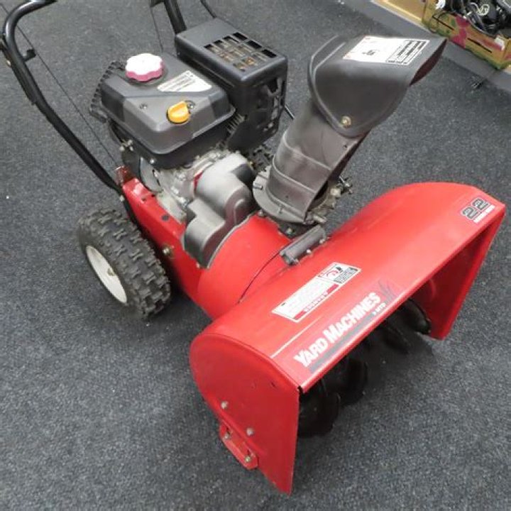 mtd yard machine snow blower