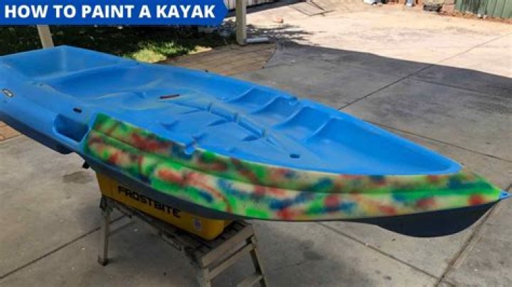 paint kayak