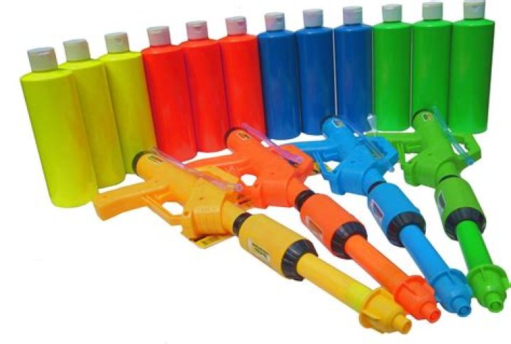 paint squirt guns